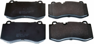Kit de plaquettes de frein, frein à disque DENCKERMANN B111054