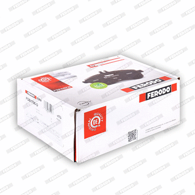 Kit de plaquettes de frein, frein à disque FERODO FDB1706-D