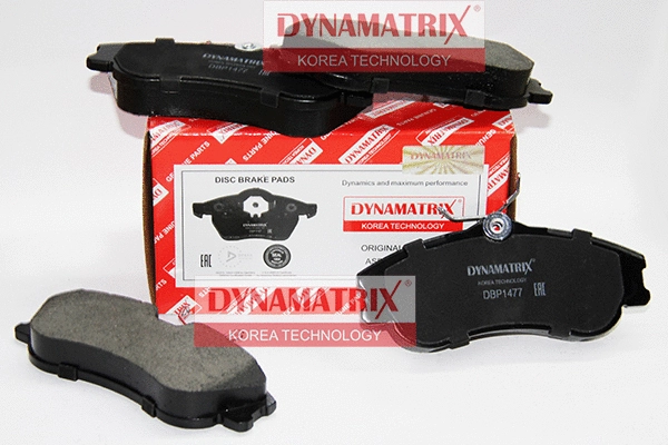 Kit de plaquettes de frein, frein à disque DYNAMATRIX DBP1477