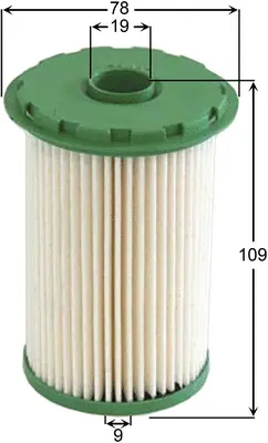 Filtre à carburant JS ASAKASHI FE0021