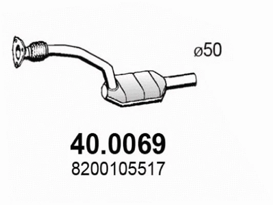 Catalyseur ASSO 40.0069