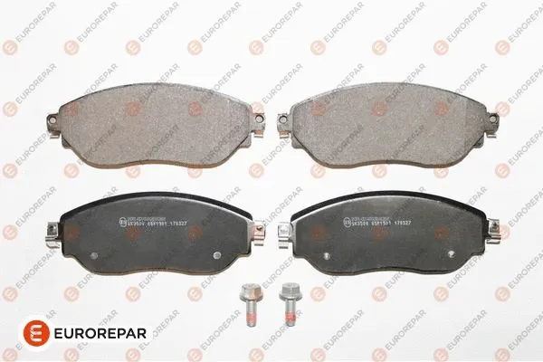 Kit de plaquettes de frein, frein à disque EUROREPAR 1667816980