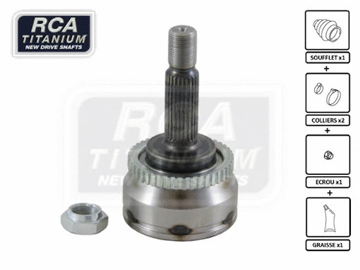 Jeu de joints, arbre de transmission RCA FRANCE VO114A