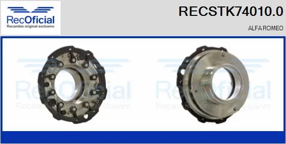 Kit de réparation, compresseur RECOFICIAL RECSTK74010.0