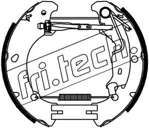 Jeu de mâchoires de frein fri.tech. 16378