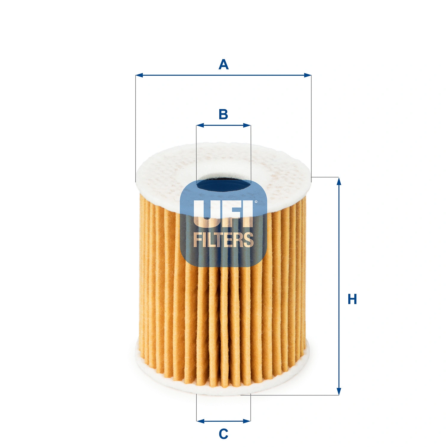 Filtre à huile UFI 25.035.00
