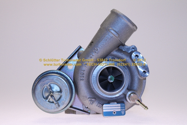 Turbocompresseur, suralimentation SCHLÜTTER TURBOLADER 172-02775