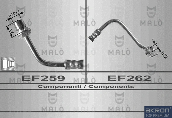 Flexible de frein AKRON-MALÒ 8466
