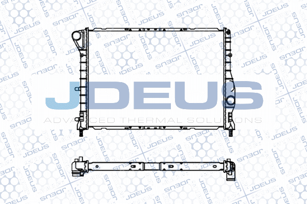 Radiateur, refroidissement du moteur JDEUS M-0000140