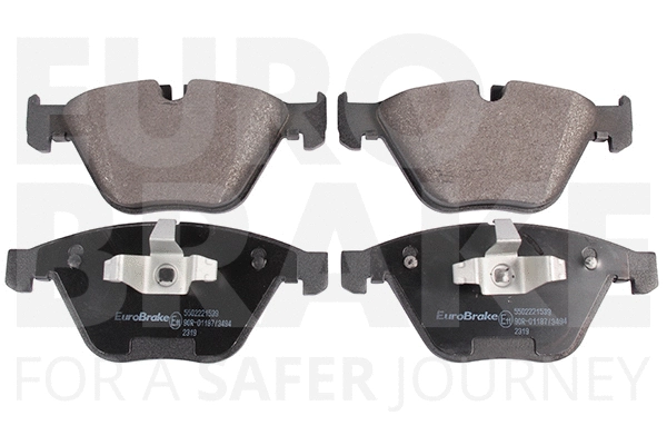 Kit de plaquettes de frein, frein à disque EUROBRAKE 5502221539
