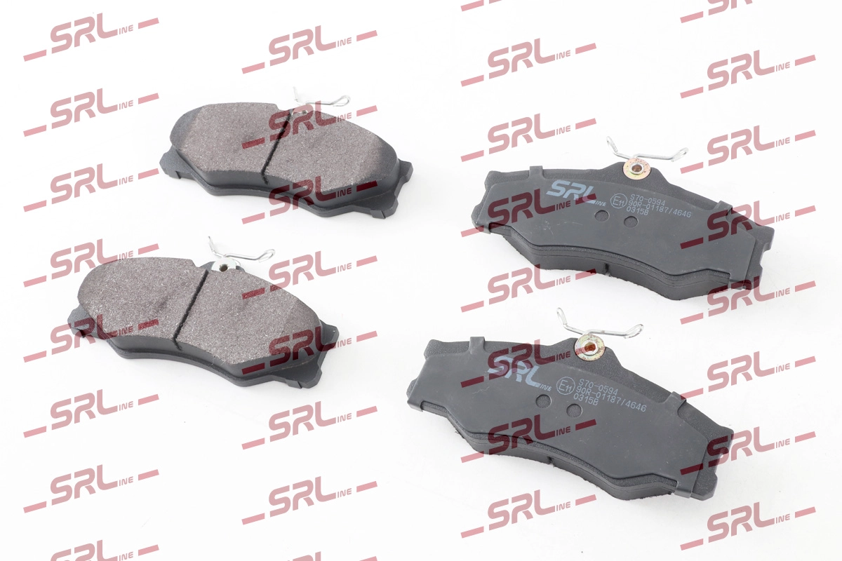 Kit de plaquettes de frein, frein à disque SRLine S70-0594