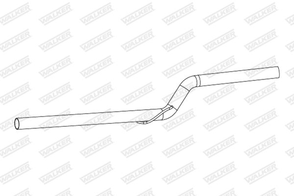 Tuyau d'échappement WALKER 10889