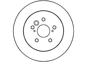 Disque de frein ABTEX BD1194S
