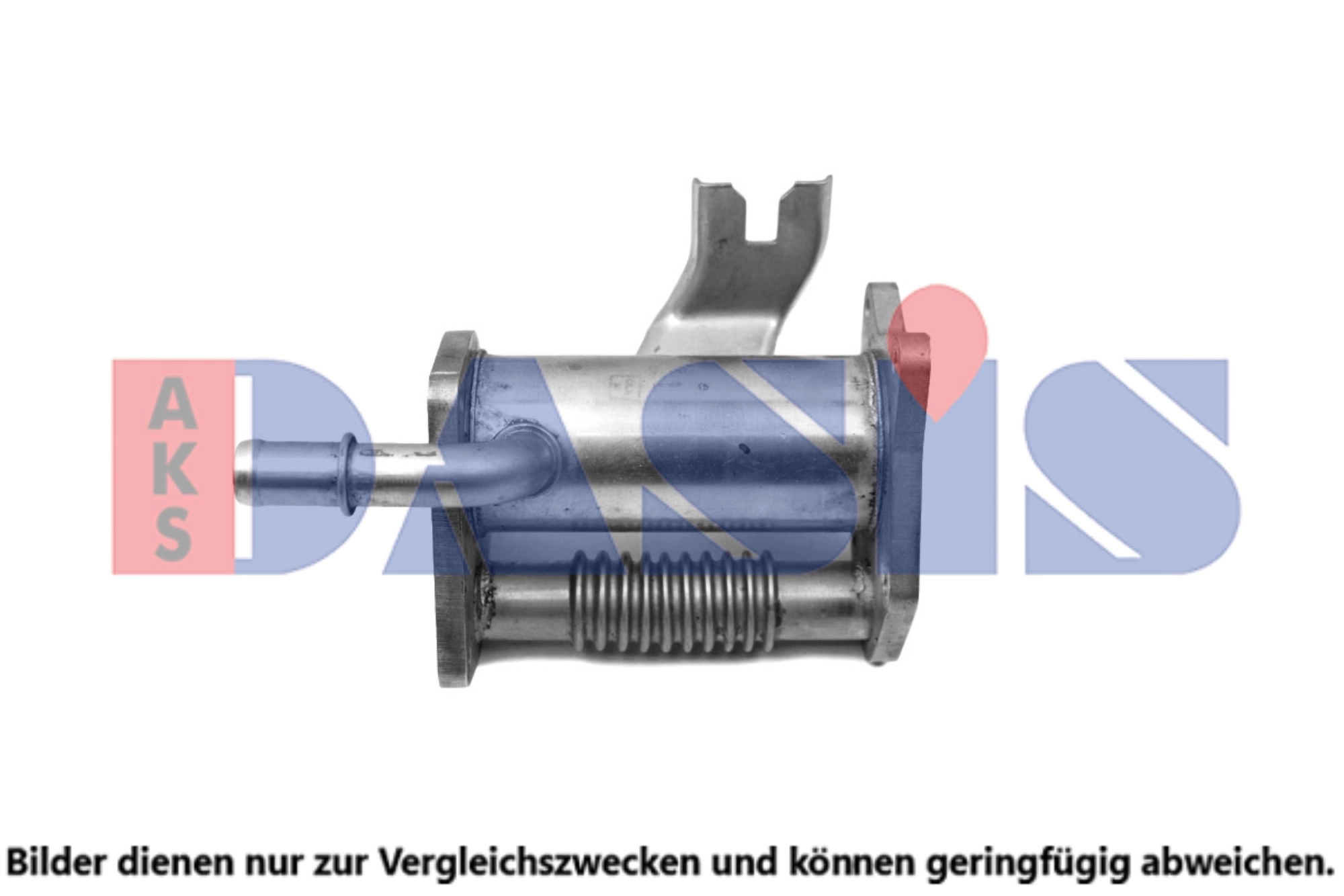 Radiateur, réaspiration des gaz d'échappement AKS DASIS 185036N