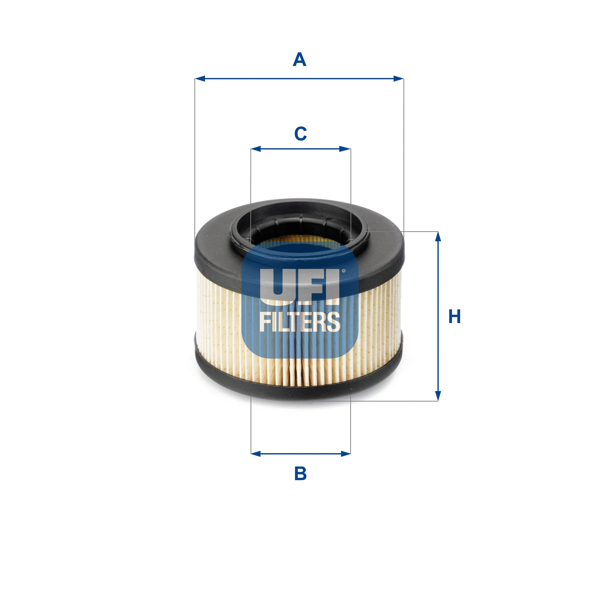 Filtre à carburant UFI 26.013.00
