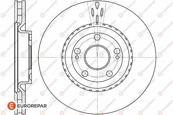 Disque de frein EUROREPAR 1618878180