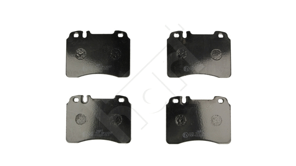 Kit de plaquettes de frein, frein à disque HART 225 707