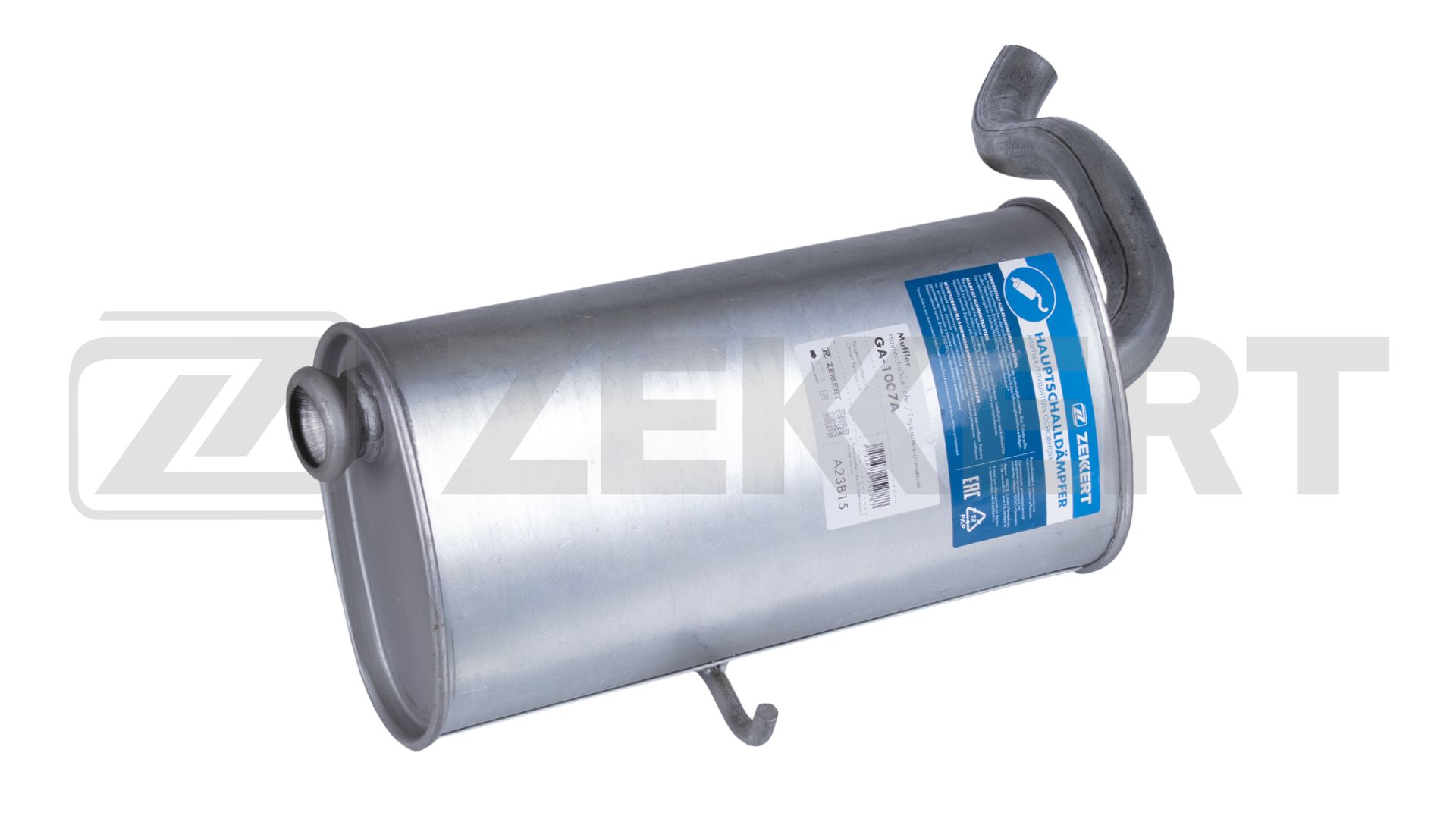 Silencieux arrière ZEKKERT GA-1007A