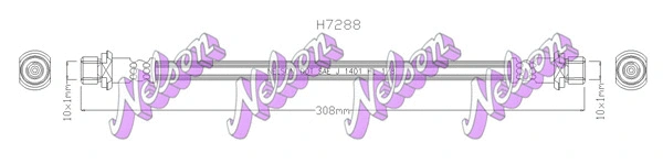 Flexible de frein KAWE H7288