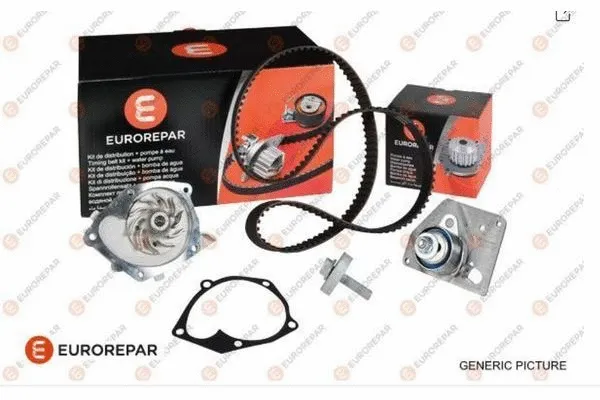 Pompe à eau + kit de courroie crantée EUROREPAR 1684891780