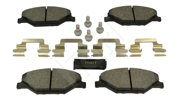 Kit de plaquettes de frein, frein à disque HART 249 155