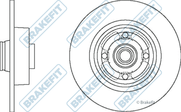 Disque de frein APEC SDK6470