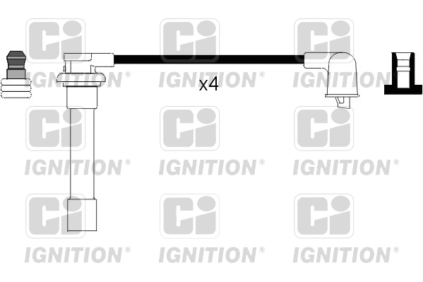 Kit de câbles d'allumage QUINTON HAZELL XC927