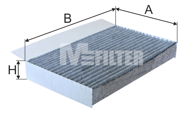 Filtre, air de l'habitacle MFILTER K 9044C