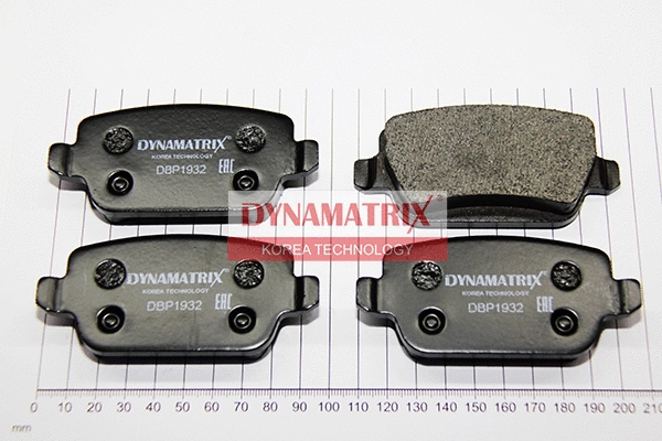 Kit de plaquettes de frein, frein à disque DYNAMATRIX DBP1932