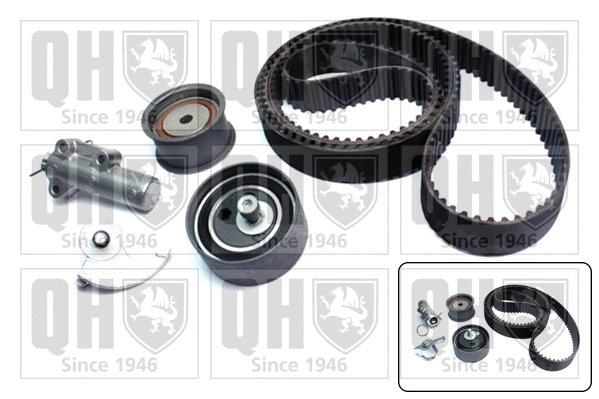 Kit de courroie crantée QUINTON HAZELL QBK670