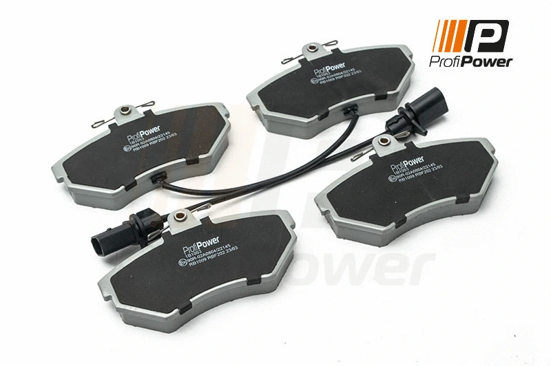 Kit de plaquettes de frein, frein à disque ProfiPower 1B1053