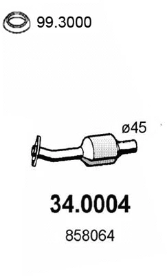 Catalyseur ASSO 34.0004