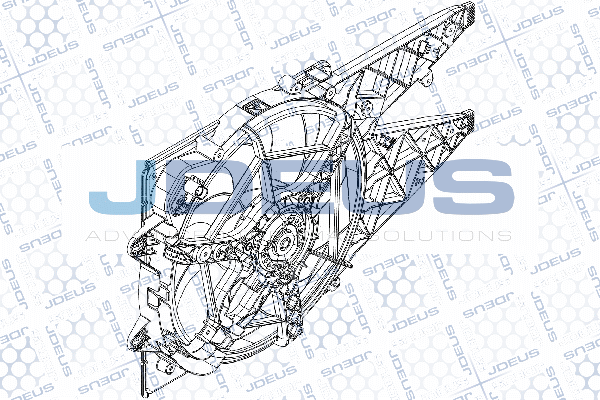 Ventilateur, refroidissement du moteur JDEUS EV896200