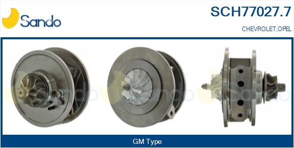 Groupe carter, turbocompresseur SANDO SCH77027.7