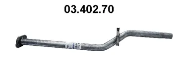 Tuyau d'échappement EBERSPÄCHER 03.484.70
