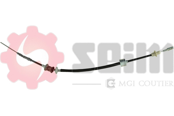 Tirette à câble, commande d'embrayage SEIM 101000