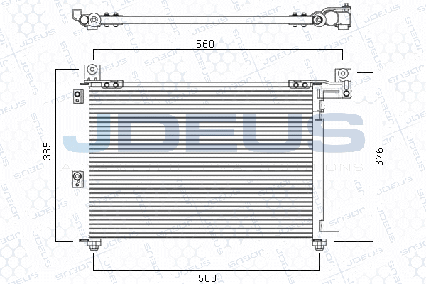 Condenseur, climatisation JDEUS M-7120190