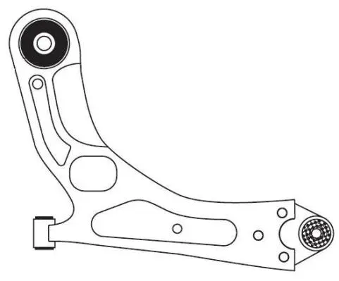 Bras de liaison, suspension de roue FRAP F4624