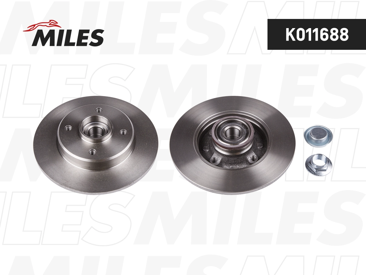 Disque de frein MILES K011688