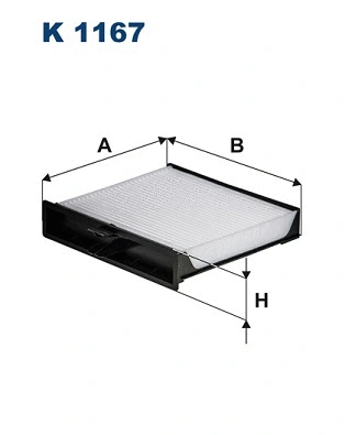 Filtre, air de l'habitacle FILTRON K 1167