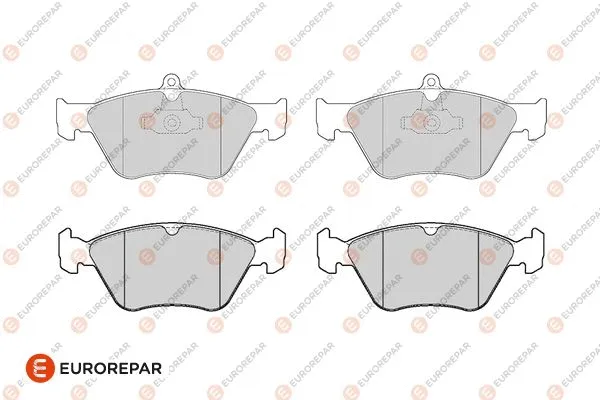 Kit de plaquettes de frein, frein à disque EUROREPAR 1686278380