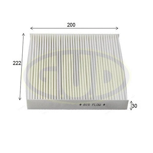 Filtre, air de l'habitacle G.U.D. GCF2345