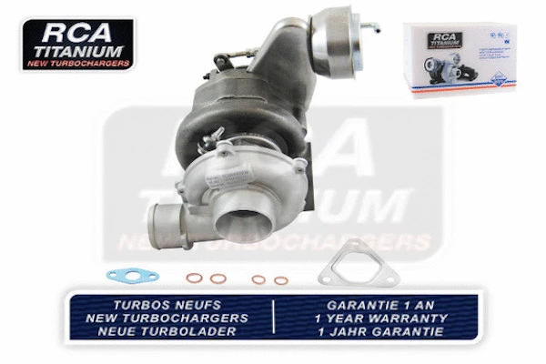 Turbocompresseur, suralimentation RCA FRANCE RCARHF4VV14X