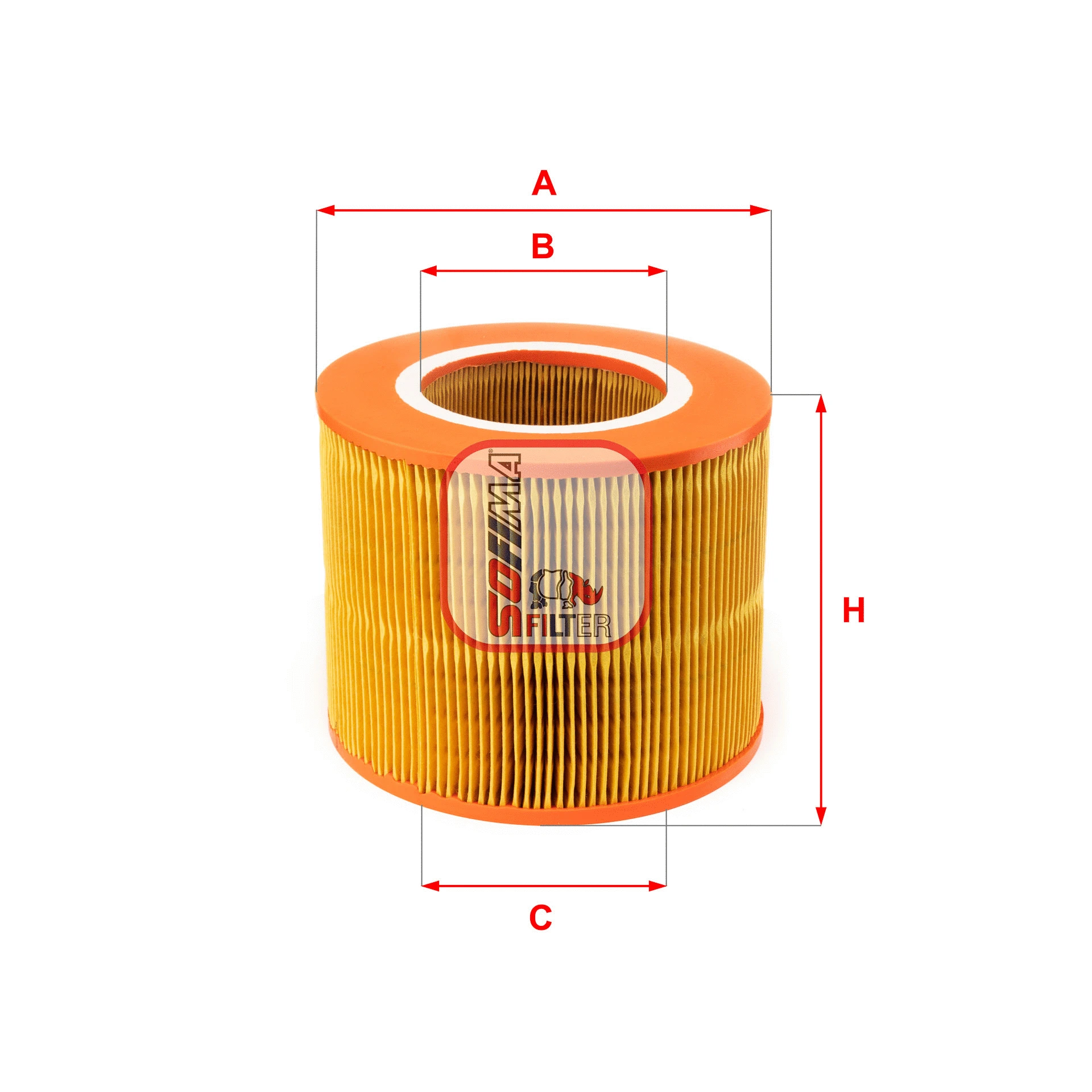 Filtre à air SOFIMA S 8740 A