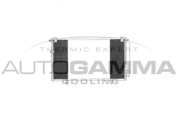 Condenseur, climatisation AUTOGAMMA 103317