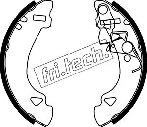 Jeu de mâchoires de frein fri.tech. 1034.093