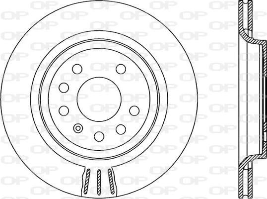 Disque de frein OPEN PARTS BDR1992.20