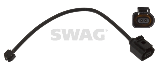 Contact d'avertissement, usure des plaquettes de frein SWAG 38 94 4552