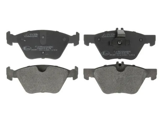 Kit de plaquettes de frein, frein à disque ABE C1M020ABE