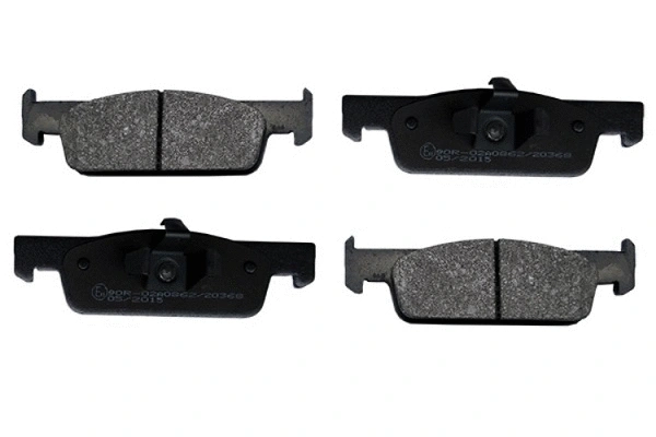 Kit de plaquettes de frein, frein à disque ASAM AUTOMOTIVE 71672
